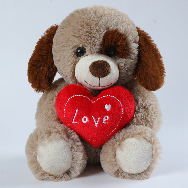 Cute Heart-hugging Teddy Bear Doll Plush Toys