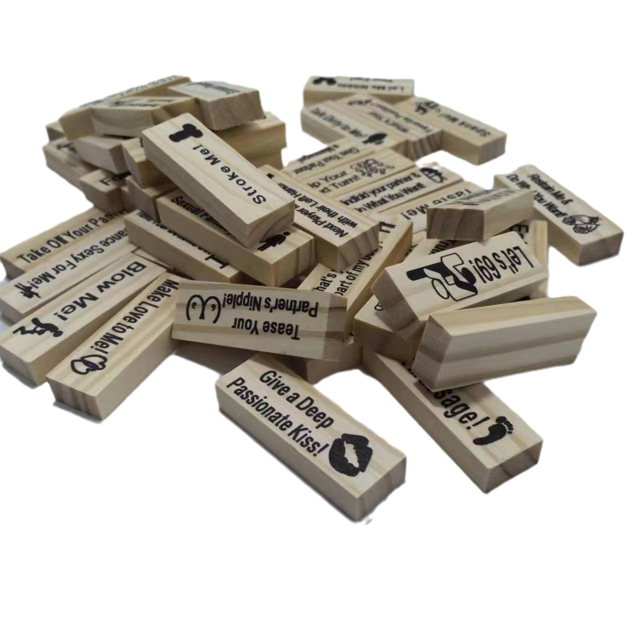 intimate Valentine couple block game  18+